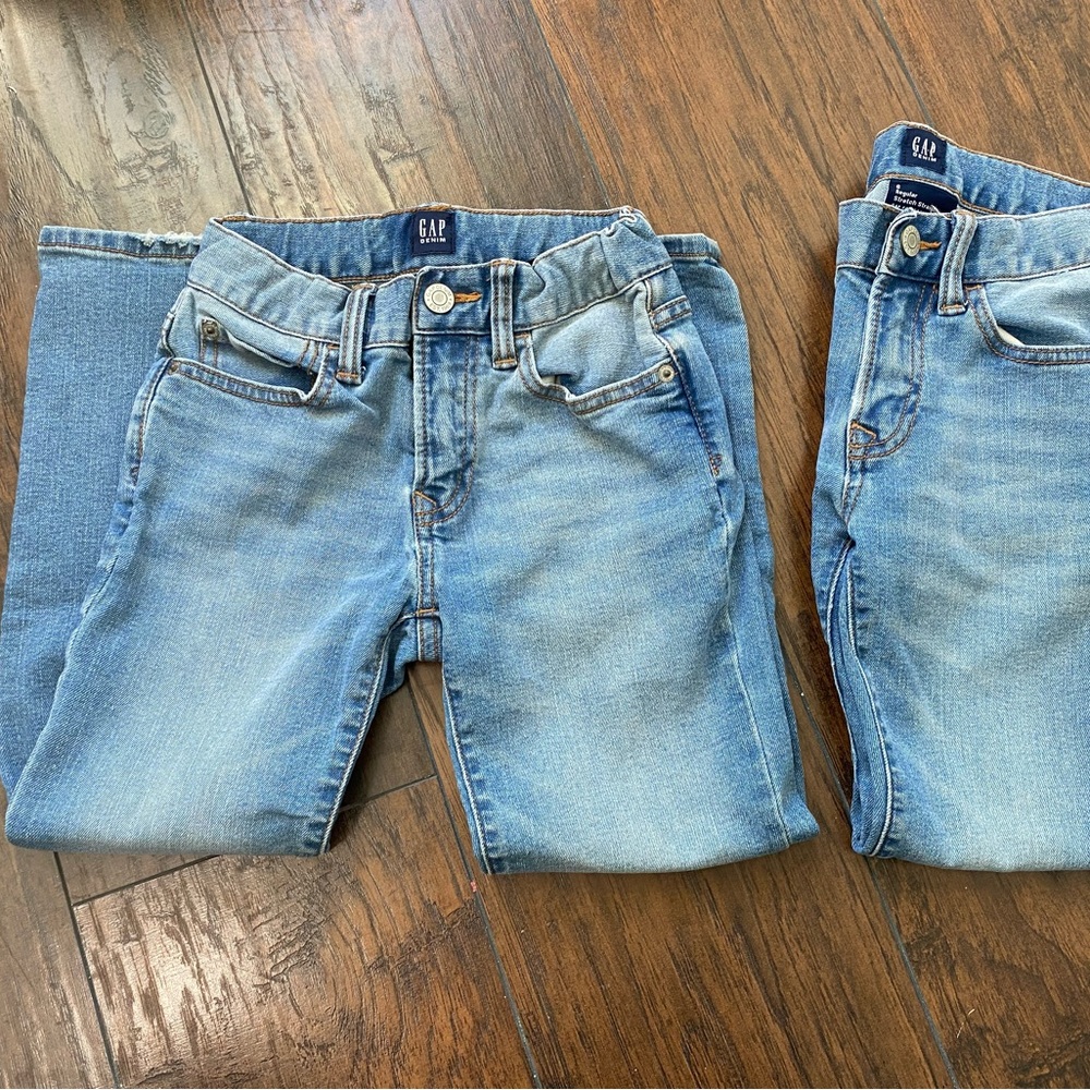Regular stretch jeans, 2 pair, good condition